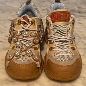 Gucci Flashtrek with one Swarovski strap size 38